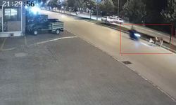Motosikletin çarptığı inek, hayatını kaybetti