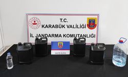 Karabük'teki uyuşturucu ve sahte alkol operasyonlarında 3 şüpheli yakalandı