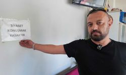 Bolu’da çay ocağı işletmecisi, çıkan kavgalar nedeniyle siyaset konuşmayı yasakladı