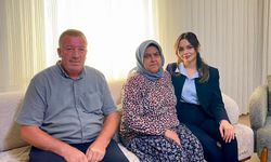 Kıbrıscık Kaymakamı Feyza Yılmaz’dan şehit ailesine ziyaret