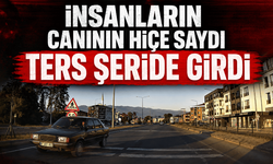 Ters şeritten giden sürücüye 90 bin lira ceza yazıldı