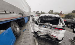 Trafik canavarı yağışlı havayı fırsatı bildi 1 ölü 12 yaralı