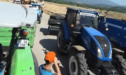 Bolu’da köylülerin istediği oldu: traktörlerle kutladılar