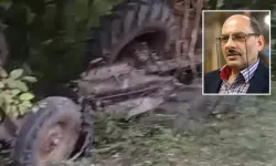 Traktörün altında kalan emekli okul müdürü hayatını kaybetti