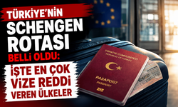 Türkiye’nin Schengen rotası belli oldu: İşte en çok vize reddi veren ülkeler