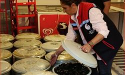 Bolu’da 650 kilogram bozuk midye yakalandı!