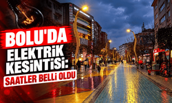 Bolu’da elektrik kesintisi: Saatler belli oldu