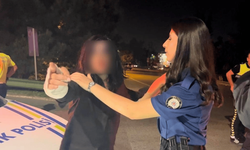 Gazetecilere tükürüp, polise saldıran kadın sürücü 2.45 promil alkollü çıktı