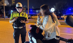 Gece denetiminde motosikletlilere hayati uyarı