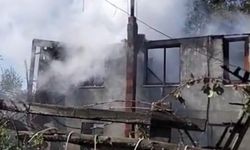 Bolu’da yayla evinde yangın