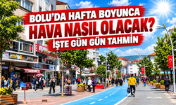 Bolu’da Hafta Boyunca Hava Nasıl Olacak? İşte Gün Gün Tahmin