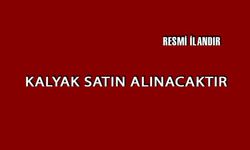 KALYAK SATIN ALINACAKTIR