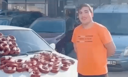 Otomobilini 100 kilo dana sucuğuyla takas etti