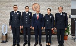 Polis teşkilatında gurur günü! Yeni rütbeler takdim edildi