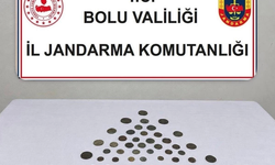 Bolu’da kaçak tarihi eser satmaya çalışan 2 kişi yakalandı
