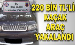 220 bin TL’lik kaçak araç yakalandı