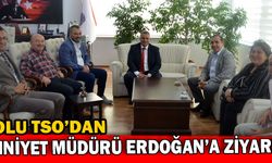 TSO’dan Emniyet Müdürü Erdoğan’a ziyaret