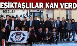 Beşiktaşlılar kan bağışında