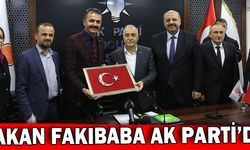 Bakan Fakıbaba AK Parti’de