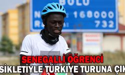 Senegalli öğrenci Türkiye turuna çıktı