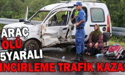 Zincirleme trafik kazası: 1 ölü, 15 yaralı