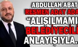 ABDULLAH ABAT RESMEN ADAY ADAYI
