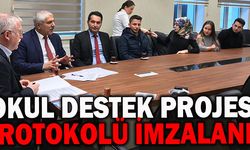 "OKUL DESTEK PROJESİ" PROTOKOLÜ İMZALANDI