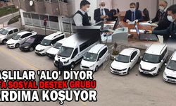 YAŞLILAR 'ALO' DİYOR, VEFA SOSYAL DESTEK GRUBU YARDIMA KOŞUYOR