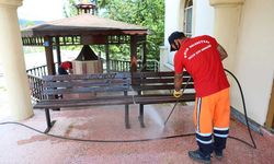 Camilerin temizliğini Bolu Belediyesi yapıyor