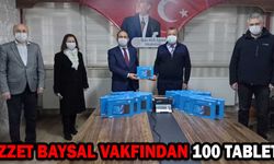 İZZET BAYSAL VAKFINDAN 100 TABLET