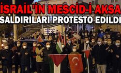 İSRAİL'İN MESCİD-İ AKSA SALDIRILARI PROTESTO EDİLDİ