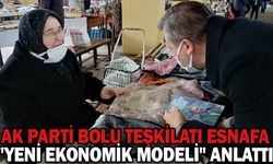 AK PARTİ BOLU TEŞKİLATI ESNAFA "YENİ EKONOMİK MODELİ" ANLATTI