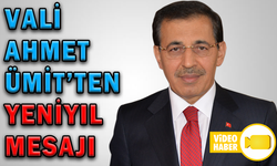 VALİ AHMET ÜMİT’TEN YENİYIL MESAJI