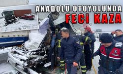 ANADOLU OTOYOLUNDA FECİ KAZA