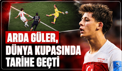 Arda Güler, Dünya Kupasında tarihe geçti