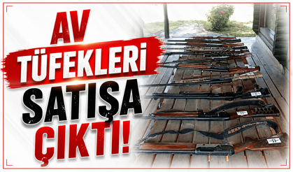 El konulan 11 av tüfeği satışa çıkıyor