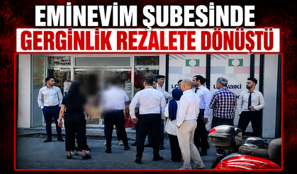 Bolu’da Eminevim şubesinde rezalet: Müşteri ile çalışanlar birbirine girdi