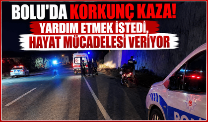 Bolu'da ATV’yi tamir eden adama çarpıp, kaçtılar