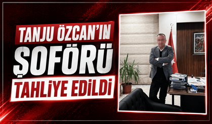 Cinsel saldırı suçlaması dosyasında tutuklanan Tanju Özcan'ın şoförü tahliye edildi