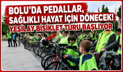 Bolu'da 13. Yeşilay Bisiklet Turu düzenlenecek