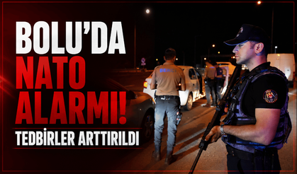 D-100 Bolu geçişinde, NATO toplantısı için tedbirler attırıldı