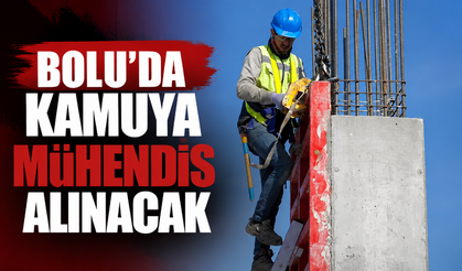 Bolu’da kamuya mühendis alınacak