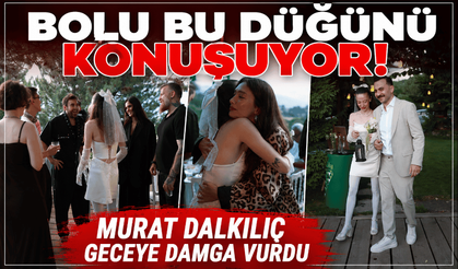 Kartaltepe Otel'de masal gibi düğün! Murat Dalkılıç şarkılarıyla coşturdu