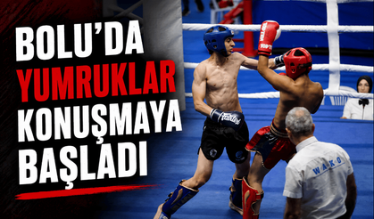 Kick Boks Türkiye Şampiyonası Bolu'da başladı