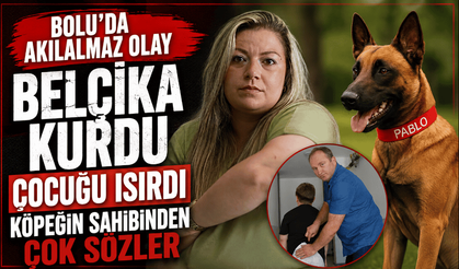 Belçika kurdu çocuğu kalçasından ısırdı, sahibinin sözleri pes dedirtti