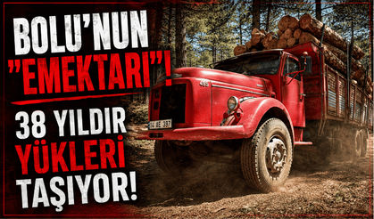 Baba yadigarı emektar kamyon, 38 yıldır yük taşıyor