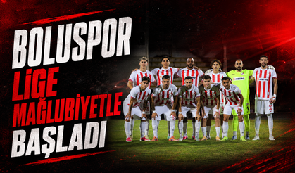 Boluspor lige mağlubiyetle başladı: Manisa FK'ya mağlup oldu