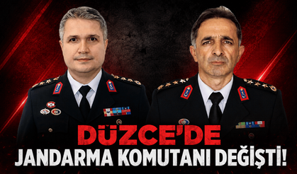 Düzce İl Jandarma Komutanı Mustafa Kılınç oldu