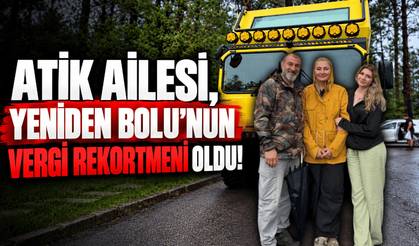 Bolu’nun vergi rekortmeni yeniden Atik Ailesi oldu