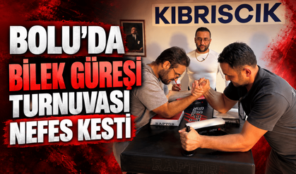 Kıbrıscık'ta bilek güreşi heyecanı: Şampiyon Hüseyin Aymaz oldu